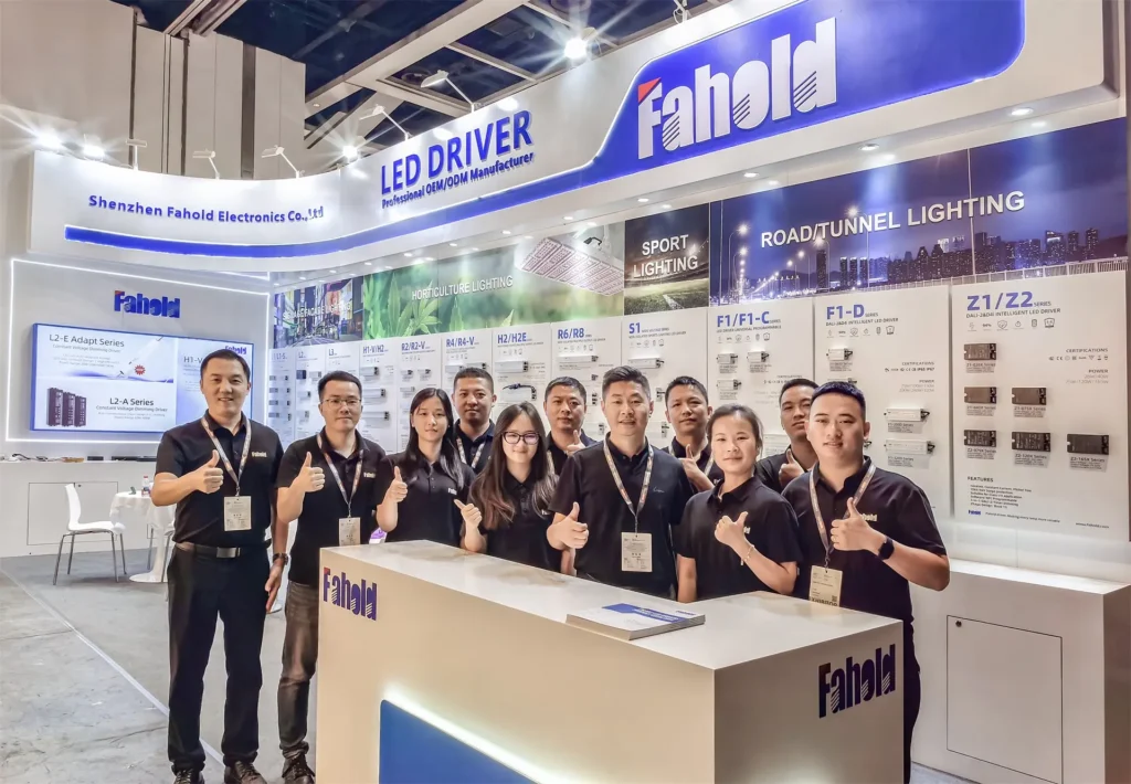 Fahold LED Power Solutions at Hong Kong Autumn Lighting Fair 2025