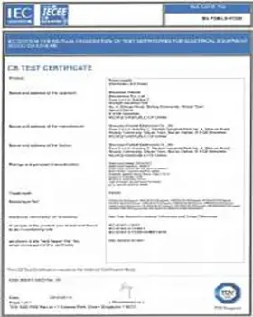 FAHOLD CB Certification credential