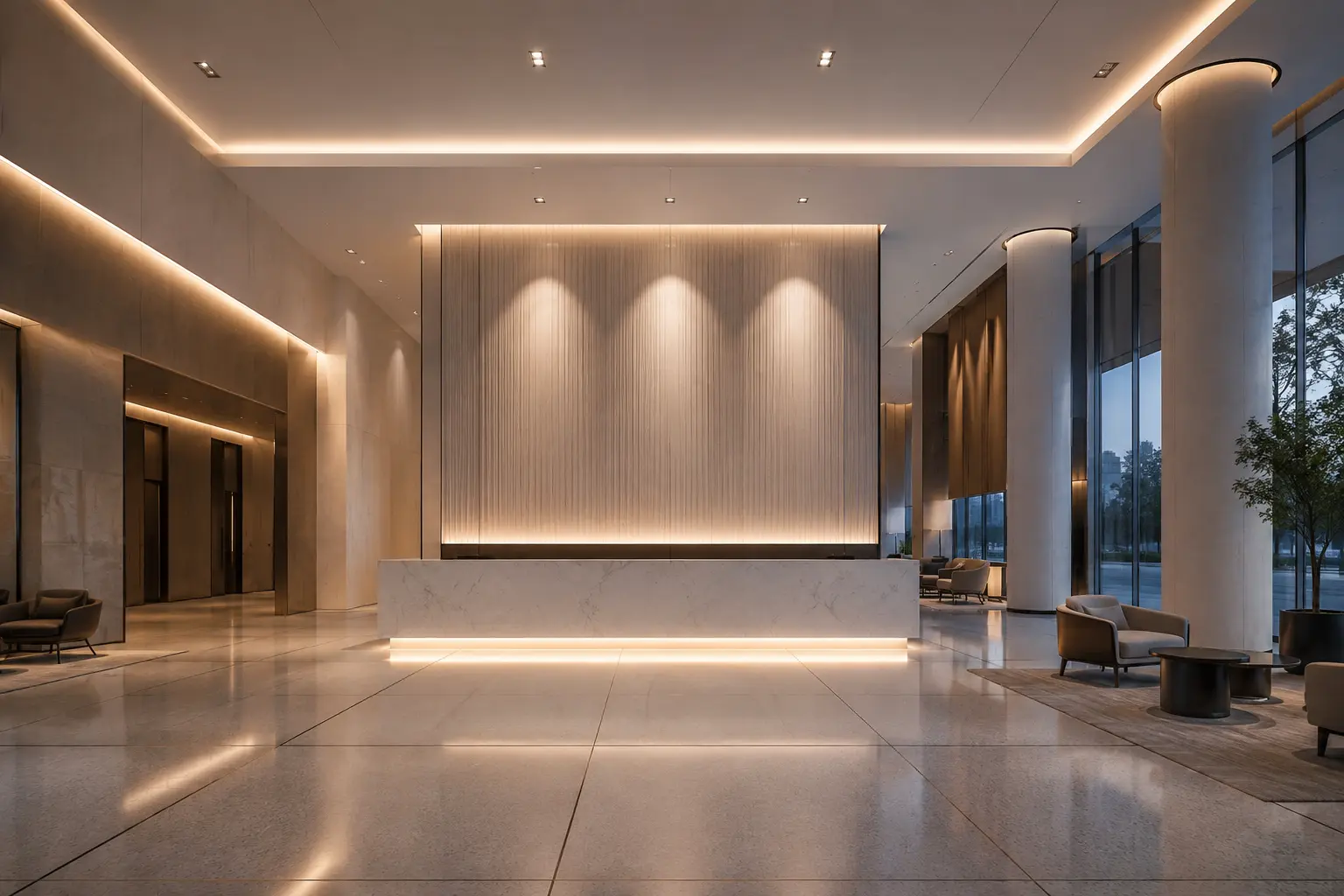 LED driver solutions for architectural lighting applications in modern commercial interiors