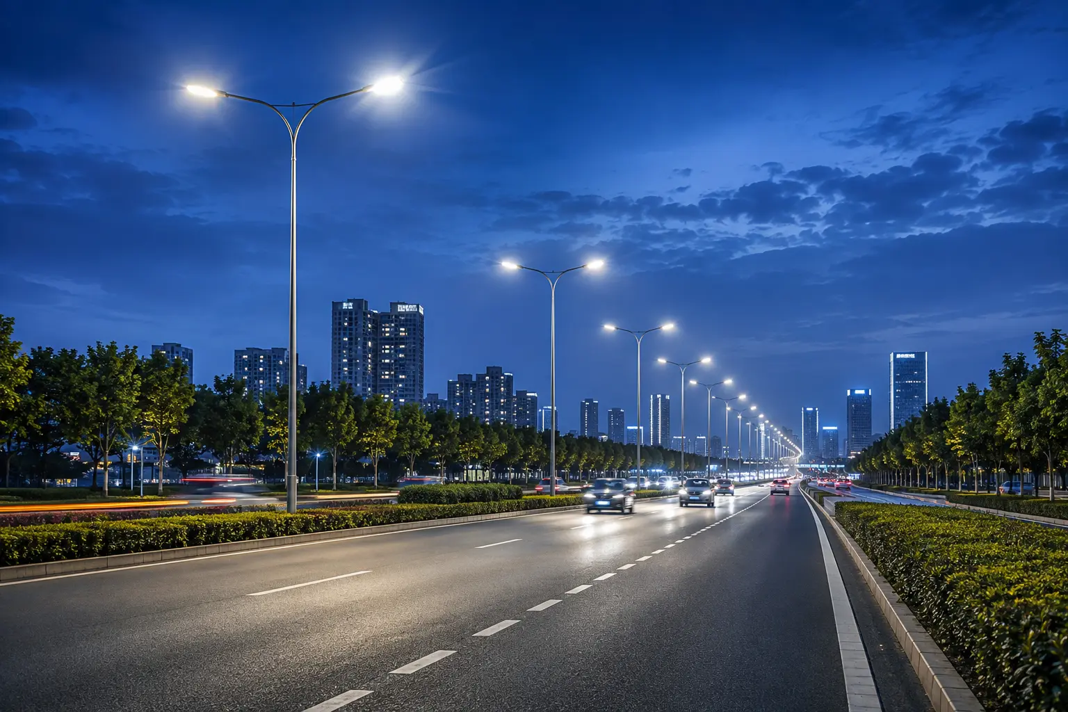 LED driver solutions for outdoor lighting, urban roads and professional street lighting applications