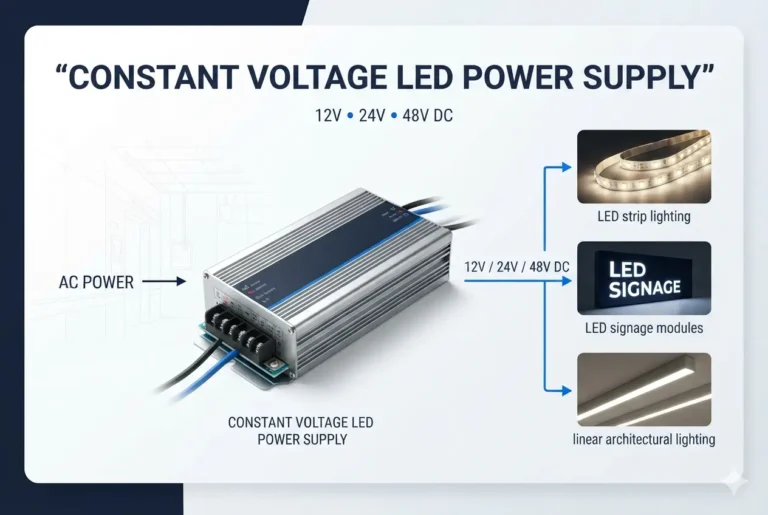 Constant Voltage LED Power Supply Guide
