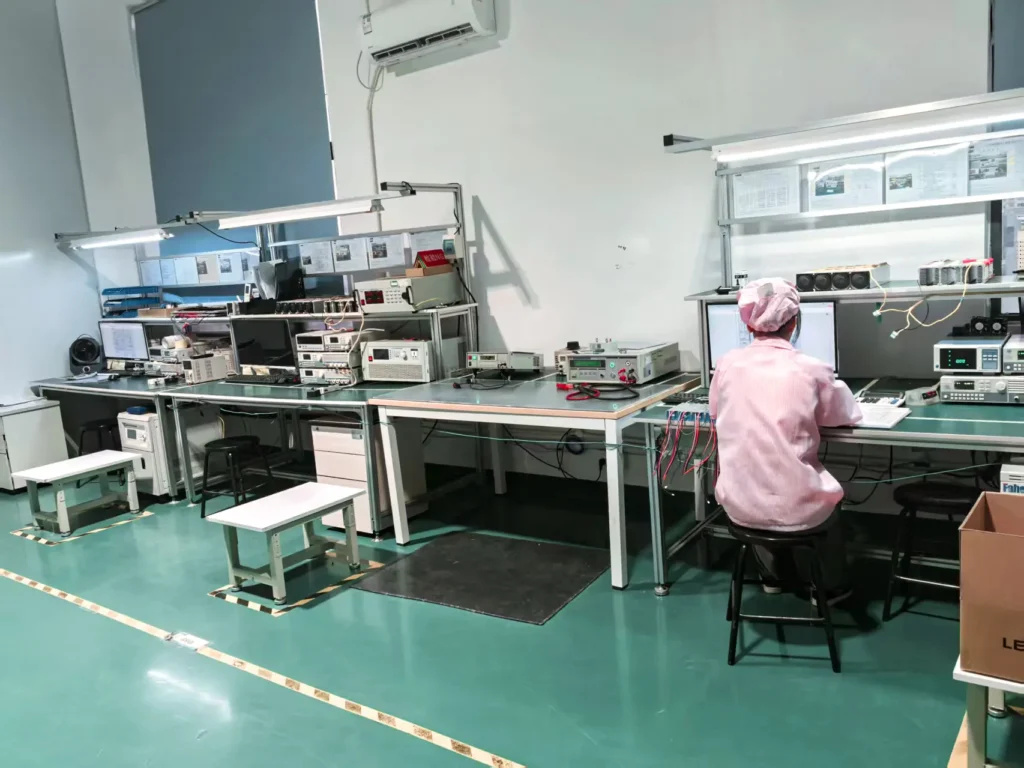 Power Supply Quality Inspection Area