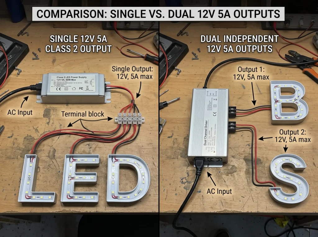 class-2-single-vs-multi-channel-output